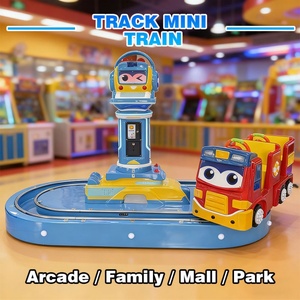 <b>Electric</b> Track <b>Train</b> Ride for Kids Coin Operated Amusement Park <b>Train</b> Game Machine Indoor Playground Toddler Ride Toy Equipment - Product Image 2