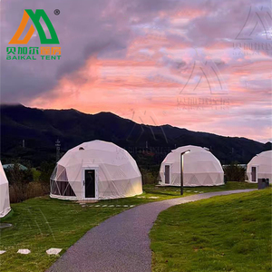 Tente dôme de 6 mètres <span class=keywords><strong>geodome</strong></span> de station glamping tente de maison géodésique à vendre - Product Image 4