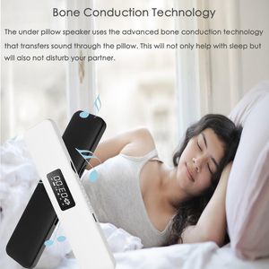 Xương Dẫn Màu Xanh Răng Âm Nhạc Hộp Không Dây Xách Tay Loa Stereo Bass Dưới Gối Cải Thiện Giấc Ngủ Cho Tik Tik Facebook - Product Image 5
