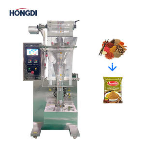 Machine d'emballage verticale automatique pour poudres, épices et assaisonnements, pour sachets et pochettes de qualité alimentaire, emballage haute précision - Product Image 1