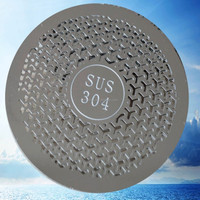 Filtre de traitement de l'eau en acier inoxydable, maille gravée, micro-filtre de précision, rond, carré, hexagonal, triangulaire, 100, 200, 500, 800 microns