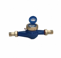 Chen Shuo OEM Cast Iron Copper Rotary Vane Water Meter 6.3m/h Flow Rate Threaded Connection 1 Year Warranty Accurate Readings