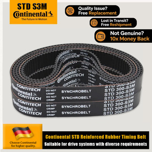 Cinghia di Distribuzione in Gomma ContiTech CONTI STD219-S3M 222-S3M 225-S3M 228-S3M, Fornitura Diretta dalla Fabbrica, Agente Cooperativo a Lungo Termine - Product Image 1