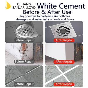 Mortero de Cemento Aluminado Blanco Impermeable para Reparaciones Interiores y Exteriores, Baños, Cocinas y Exteriores - Product Image 3