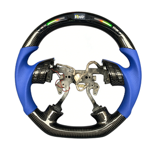 พวงมาลัยแบบสปอร์ต 4 ก้าน หน้าจอ LED หุ้มหนังคาร์บอนไฟเบอร์แท้ สำหรับรถยนต์ Honda Accord รุ่นที่ 7 ปี 2003-2007 และ Odyssey ปี 2005-2010 - Product Image 1