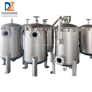 Filtre à sacs personnalisable <span class=keywords><strong>DZ</strong></span>, neuf, 20 sacs, en acier inoxydable 304/316L, pour l'industrie alimentaire et des boissons, débit max. 400 T/H, 10m - Product Image 4