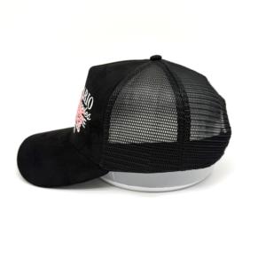 Gorra de Camionero Personalizada de 5 Paneles de Alta Calidad, Estilo Clásico de Moda para Hombre, con Parche Bordado 3D, Malla, Cierre a Presión, Algodón y Gamuza - Product Image 3