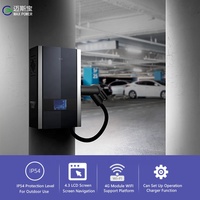 Residencial Home Use IP54 Station de charge murale DC EV CCS2 40kw Chargeur pour voiture électrique