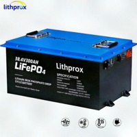 Batterie de manutention 38,4 V 300 Ah LiFePO4 de qualité A, haute densité énergétique pour la logistique industrielle CE UL RoHS UN38.3 OEM ODM
