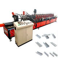 Machine de formage à froid automatique à grande vitesse pour profilés en acier léger en forme de C pour systèmes de plafonds et de cloisons en plaques de plâtre