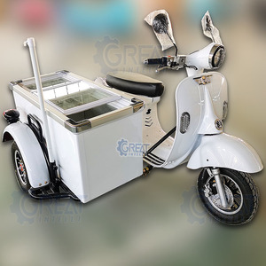 Best Quality PIAGGIO <strong>FOOD</strong> TRUCK <strong>Carts</strong> Kiosk <strong>Roll</strong> Truck Ice Cream Bicycle 3 Wheel - Product Image 2
