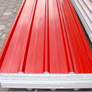 Cách âm cách điện thép 50mm EPS bánh sandwich bảng cách ly Polyurethane EPS bọt sandwitch Bảng điều khiển cho tường - Product Image 5