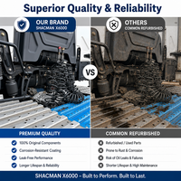 Tracteur routier Shacman X6000 6x4 d'occasion, haute performance, couple élevé, pour le soutien minier lourd
