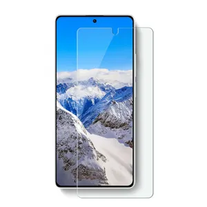 Hot selling 0.33mm high aluminum tempered glass screen protector for redmi note 13 cell phone protective film