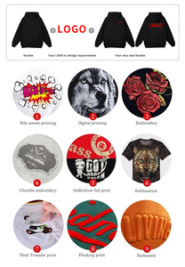 เสื้อฮู้ดผู้ชายผ้าฟลีซหนานุ่ม 500 กรัม แบบเรียบ พิมพ์ลายได้ ขายส่ง เสื้อกันหนาวหนา อุ่นสบาย รับสั่งทำ - Product Image 5