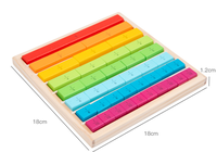 PT gros jouet éducatif bâtons de comptage pour enfants Montessori école bâtons de comptage enfants bâtons de comptage mathématiques