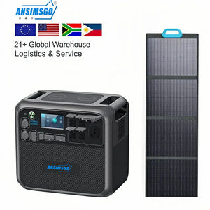 Генератор солнечной панели для домашнего кемпинга AC200MAX + PV200, портативная зарядная станция Lifepo4 - Product Image 1