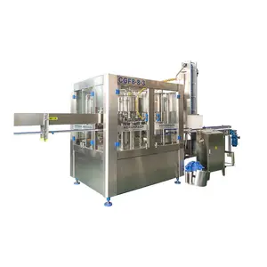 CGF 8-8-3, máquina de llenado y tapado de botellas, máquina automática para hacer agua, máquina de llenado, embotelladora de agua pura