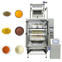 Vente directe d'usine de machine d'emballage verticale entièrement automatique pour poudres, adaptée au poivre, au café, au lait en poudre.