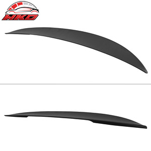 Convient pour BMW G22 Série 4 2021-2027 Aileron de coffre style performance non peint noir - Product Image 5