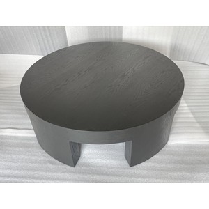 โต๊ะกาแฟสมัยใหม่ 1200 x 1200 x 380 มม. ทำจากไม้ สำหรับเฟอร์นิเจอร์บ้าน - Product Image 3