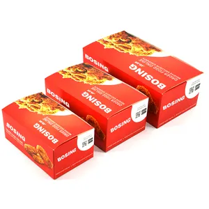 Индивидуальная упаковка из пищевой бумаги, коробка для французских жареных куриц