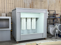 Four de cuisson par lots certifié CE pour revêtement en poudre, four de séchage industriel à chauffage électrique pour pièces en acier