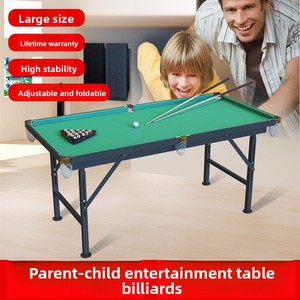 Cheap <b>Folding</b> <b>Legs</b> Children Use Multi-Function Billiard Foldable Indoor Pool <b>Table</b> for Sale Indoor Pool <b>Table</b> Indoor Pool <b>Table</b> - Product Image 3