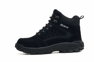 Zapatos de Trabajo Jungle <span class=keywords><strong>Lumberjack</strong></span> Negros de Caña Alta con Puntera de Acero y Suela Antipinchazos para Proteger el Pie - Product Image 3