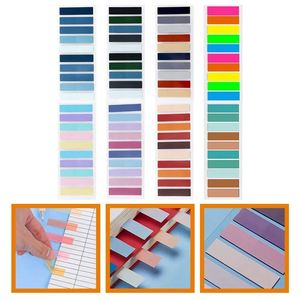 Professional Self-Adhesive Annotation Sticky Notes Transparent PET Material <b>Bookmarks</b> and Notebooks for School Reading Books - Product Image 5