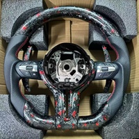 Volant de voiture en fibre de carbone forgé sur mesure pour BMW F30 F32 F10 X5 X4 X3 X6 F20 F07 F01 E90 M3 M4 M7 E70 E71 F87 F82