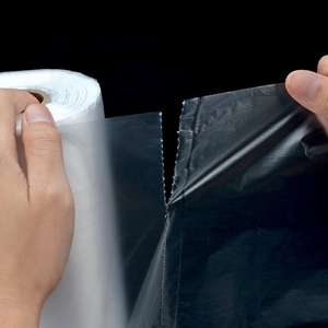 Bolsas de rollo grandes de grado alimenticio al por mayor para el mercado Bolsa de plástico con ruedas Aceptamos personalización al precio más bajo - Product Image 6