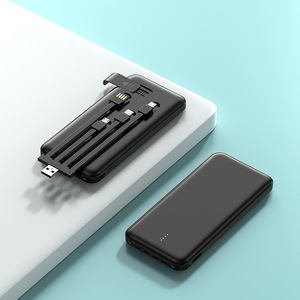 Meilleures ventes : Powerbanks portables originales avec logo, chargeur de batterie externe 10000 mAh, fournisseur électronique avec double sortie - Product Image 2