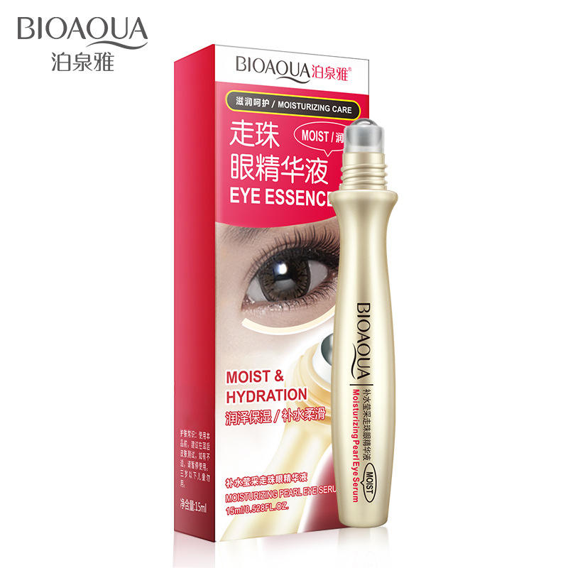 Oem/odm Bioaqua Roll Ball Whitening Moisturizing Eye Cream For Eye Care 
