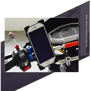 Support de téléphone universel robuste pour vélo Supports de téléphone portable pour moto avec motif