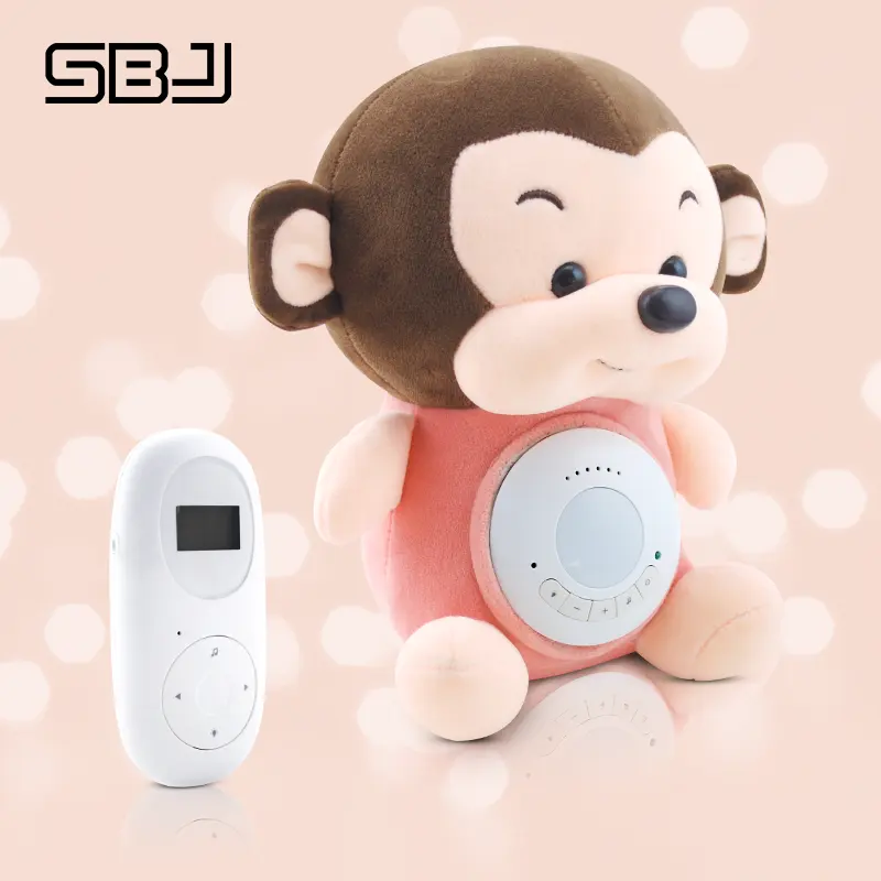 Hot Sell Sound Monitor Para Bebe Babysitter Infant Baby Phone Two Way Talk Baby Crying Detector With Doll