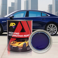 Pintura Automotriz Azul Estándar 1K |   Pintura Acrílica de Secado al Aire para Repintado de Automóviles, Venta al Por Mayor de Fábrica OEM
