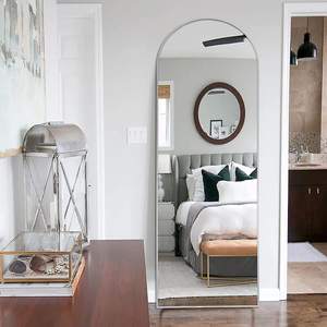 Manufacturer Metal Dressing <strong>Mirror</strong> Factory Living Room <strong>Mirror</strong> Large Floor Standing Miroir Arch <strong>Full</strong> <strong>Length</strong> <strong>Mirror</strong> - Product Image 1