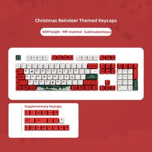 Teclado mecánico personalizado Kawaii Sakura <span class=keywords><strong>de</strong></span> Anime, tapa <span class=keywords><strong>de</strong></span> llave, sublimado Pbt Material, teclas <span class=keywords><strong>de</strong></span> altura OEM - Product Image 2