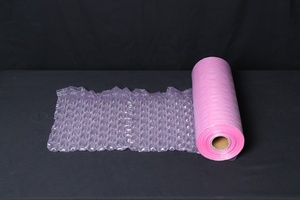 Emballage logistique épaississant le <span class=keywords><strong>rouleau</strong></span> d'enveloppe de film gonflable vert de <span class=keywords><strong>bulle</strong></span> d'air <span class=keywords><strong>pour</strong></span> les cassables mobiles - Product Image 2