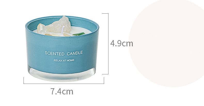 Barattolo Logo Private Label In Bulk su ordinazione di Mini Small Scented Soy Candle di fragranza 2