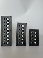 Panneau de commande tactile marin 8 gangues DC12-24V avec indicateur LED, boîtier de commande tactile fin pour voiture, bateau, caravane