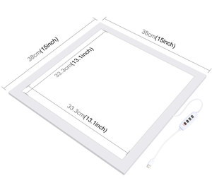 高速配信DE倉庫埋め込み式エネルギー3CCT屋内オフィスフラットライト180lm/<span class=keywords><strong>W</strong></span> 600x600 60x60 40w 30w 22wLedパネルライト - Product Image 2