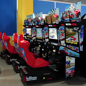 Wholesale Coin Operated Indoor <b>Amusement</b> 32 Outrun Car Racing Video Games <b>Machine</b> Arcade Driving Game <b>Machine</b> for Sale - Product Image 2