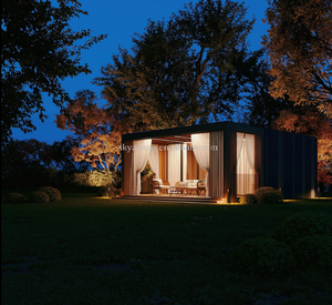 Casa prefabbricata <span class=keywords><strong>a</strong></span> un solo piano piccola casa estiva prefabbricata per uso esterno modulare edificio per la casa nel Regno Unito realizzato materiale per pannelli Sandwich - Product Image 5