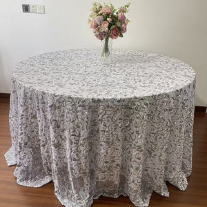Decorazioni di nozze tovaglie rotonde <span class=keywords><strong>verde</strong></span> smeraldo tovaglie <span class=keywords><strong>verde</strong></span> smeraldo paillettes tovaglie rotonde <span class=keywords><strong>verde</strong></span> scuro - Product Image 3
