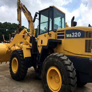 Usado japonés Komatsu 320 cargadora de ruedas frontal payloader para wa320-3 - Product Image 1