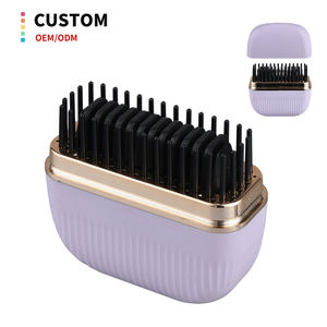 Spazzola Lisciante Portatile Tascabile, <span class=keywords><strong>Mini</strong></span> Pettine Riscaldato con Batteria da 4000 mAh - Product Image 1