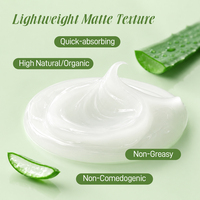 Crème Visage et Corps à l'Aloe Vera Naturelle Marque Blanche Apaisante Hydratante Nourrissante Produits de Soin pour Tous Types de Peau