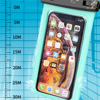 Étui étanche pour téléphone, pochette de protection pour la natation, sac étanche en mousse pour la plongée, flottant